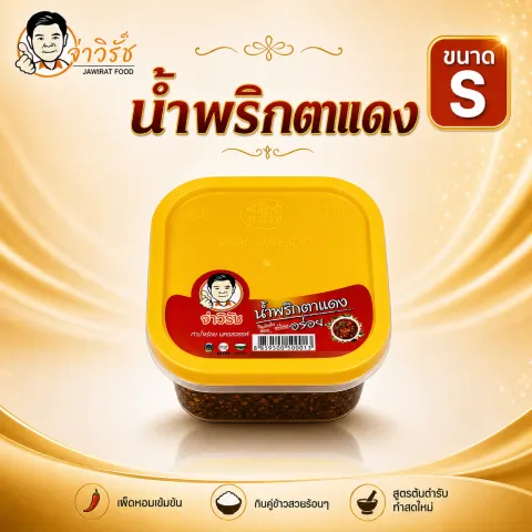 น้ำพริกตาแดง โปรโมชั่นจ่าวิรัช