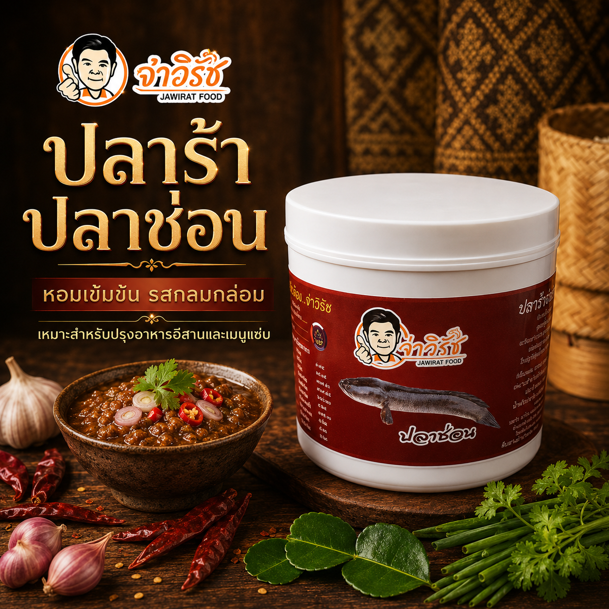 ปลาร้าปลาช่อน