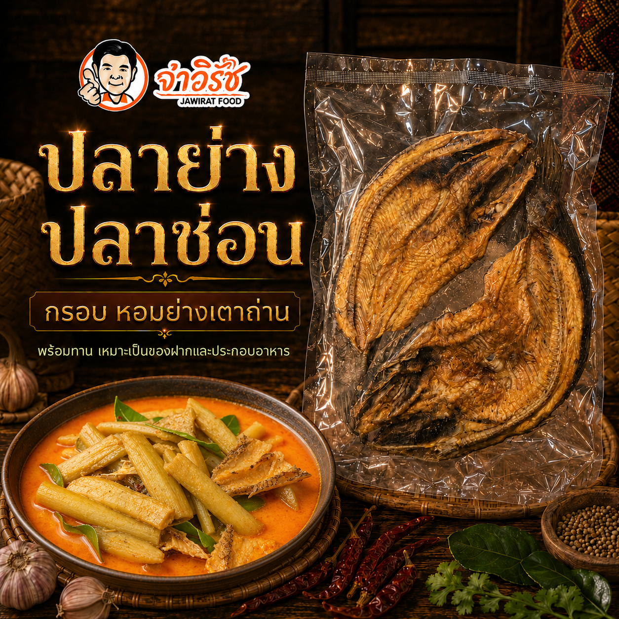 ปลาย่างปลาช่อน