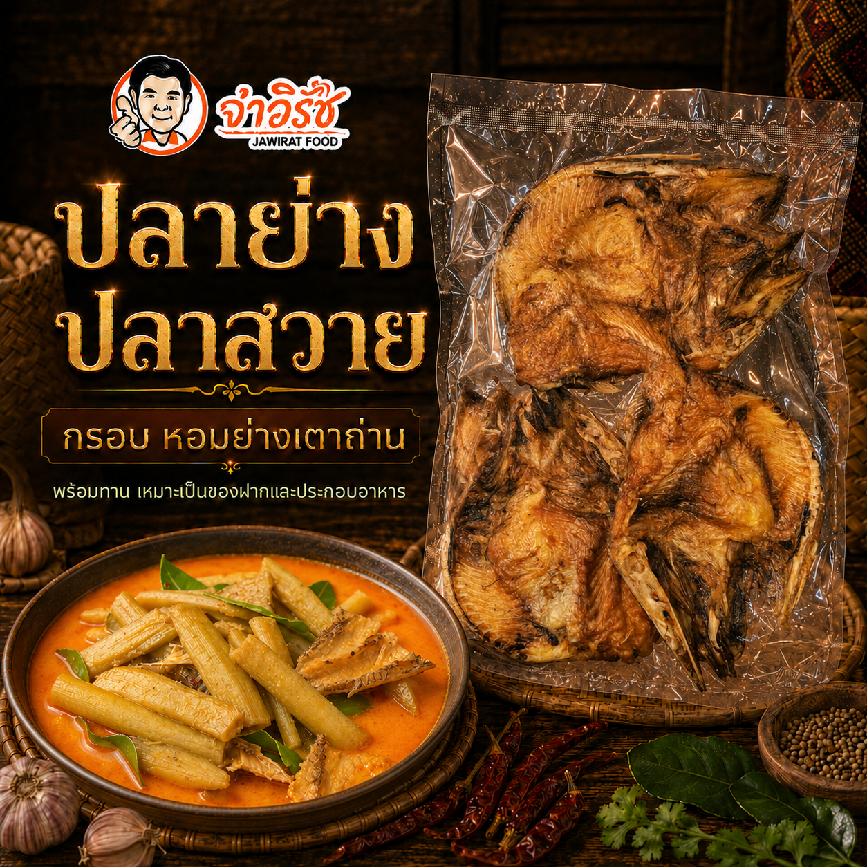 ปลาย่างปลาสวาย