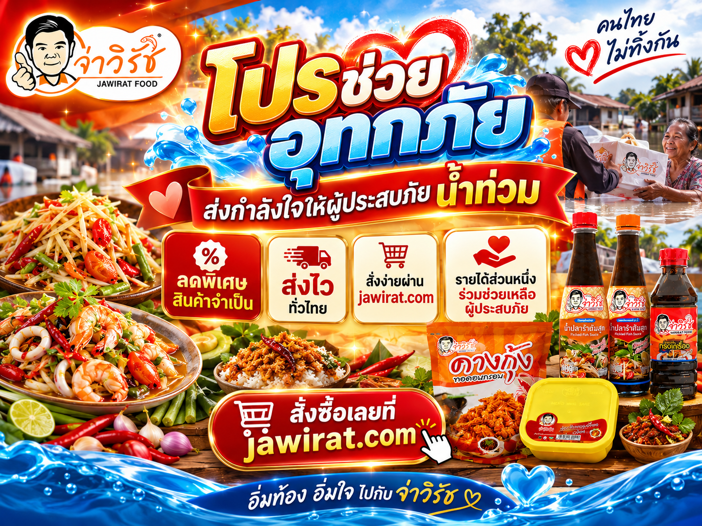Sale ช่วยเหลืออุทกภัย 2